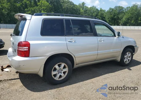 2001 Toyota Highlander из США, поврежденный, VIN JTEHF21A310001080